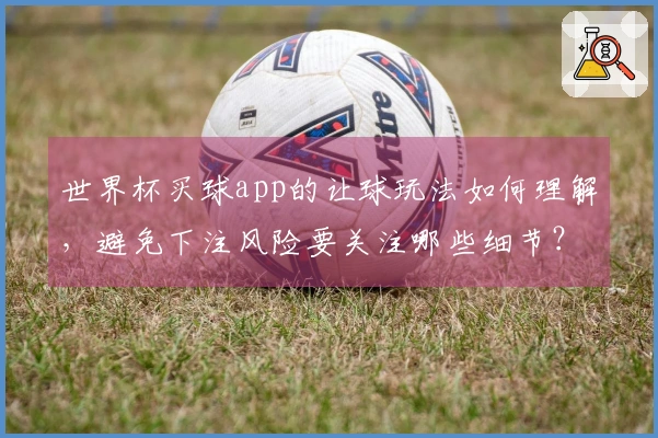 世界杯买球app的让球玩法如何理解，避免下注风险要关注哪些细节？