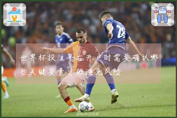 世界杯投注平台开户时需要确认哪些关键要素才能避免风险