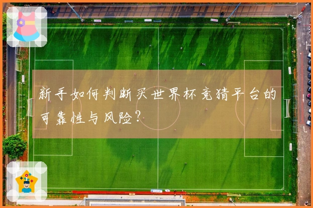 新手如何判断买世界杯竞猜平台的可靠性与风险？